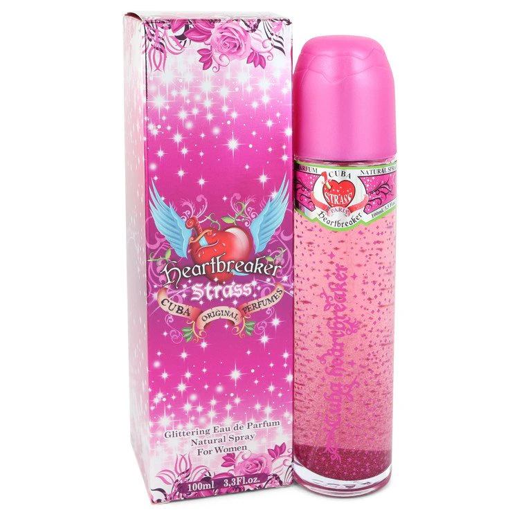 Cuba Strass Heartbreaker Eau De Parfum Spray By Fragluxe 100 Ml