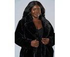 PINK DUSK Women's Canned Heat Fur Coat