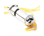 High Frequency Stainless Steel Whistle Pet Dog Training Aid Tools with Lanyard