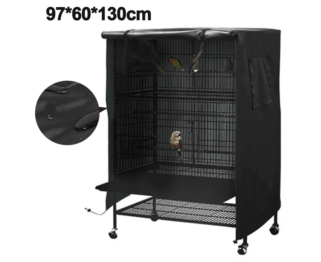 Large Bird Cage Cover, Waterproof, Washable Parrot Cage Cover