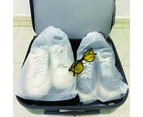 20Pcs Clear Travel Packing Storage Bag Drawstring Shoe Bags Waterproof Dustproof