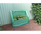 Greenlife Lean-To Drop Over Greenhouse with PE Cover - 1250 x 500 x 990mm