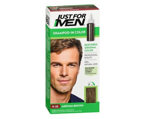 Just For Men Hair Color, Medium Brown 1 each