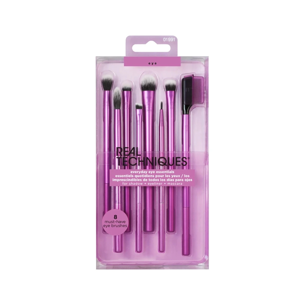 Real Techniques Everyday Eye Essentials 8 Piece Brush Set