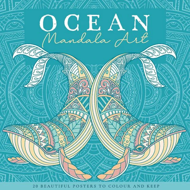 Ocean: Mandala Poster Art