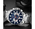 CURREN Men Watches Top Luxury Brand Sport Watch Blue Chronograph Quartz Man Wristwatches Stainless Steel Male Clock Reloj Hombre