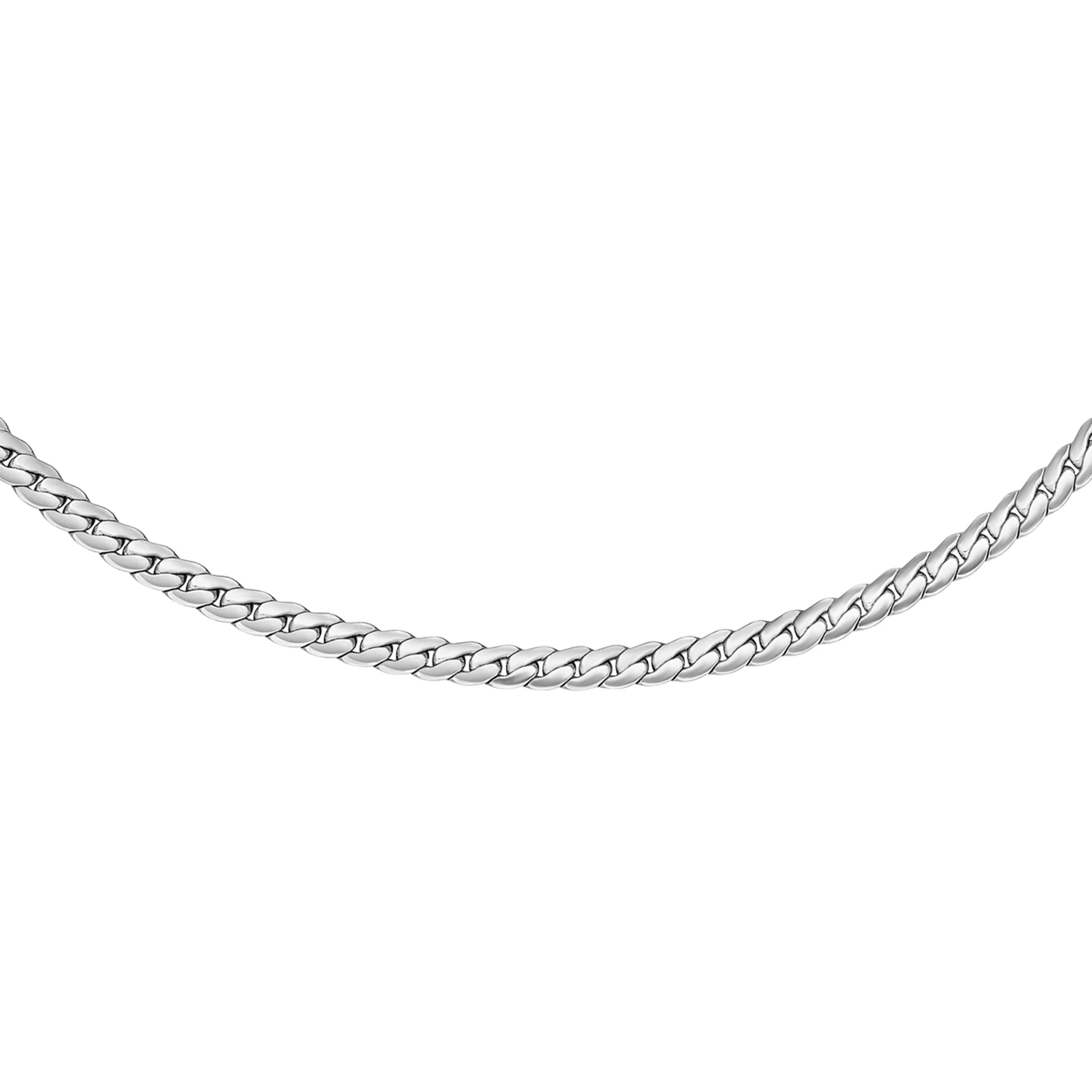 Flat Chain Silver Necklace DW00400543