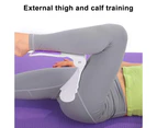 Hip Trainer, Thigh Master, Pelvic Floor Strengthening Device Women, Trainer for Postpartum Rehabilitation, Thigh Toner Workout Exerciser - Purple