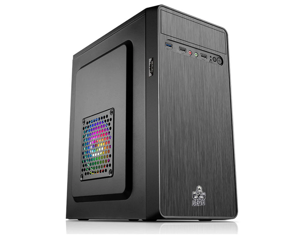 Dark Player ONE M-ATX PC Case w/ DVD Drive Bay