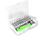 32-in-1 Small Screwdriver Set, Mini Precision Professional Electronics Repair Tool Kit with 30 Bits Magnetic Driver Kit, Small Screwdriver Sets for Phone,