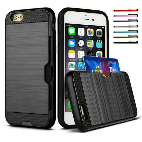 MyCase Tough Case for Apple iPhone 6 Plus/6s Plus - Black