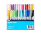 Permanent Markers, 24 Pack - Anko