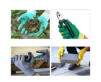 Rubber Coated Glove Cotton Knit Work Gloves Non Slip Heavy Duty - 12 Pairs