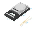 Digital Milligram Pocket Scales 0.001g x 50g,Electronic Weighing Scale