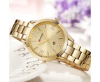 CURREN Top Luxury Brand Women Calendar Quartz Watches Ladies Stainless Steel Rose Gold Watch Female Wrist Watch Relogio Feminino