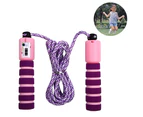 Jump Rope,Tangle-Free with Ball Bearing Speed Skipping Rope Cable