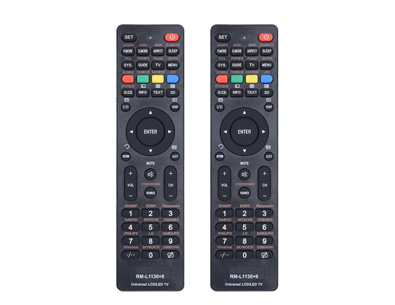 2Pcs Universal TV Remote Control Replacement
