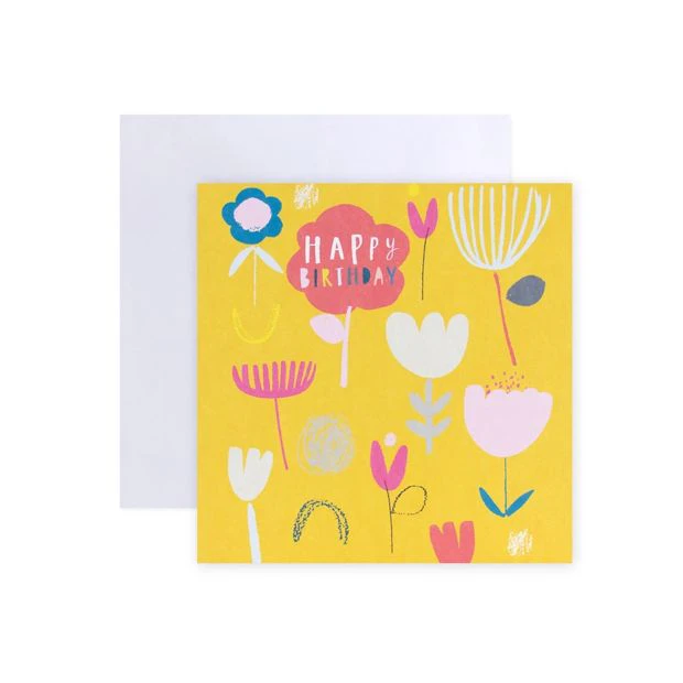 Creative Publishing by Hallmark Birthday Greeting Card - Contemporary Flowers