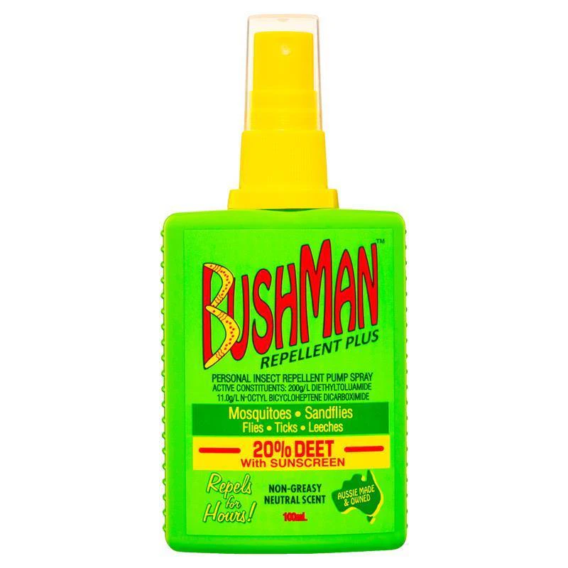 Bushman Plus Insect Repellant Pump Spray 100Ml