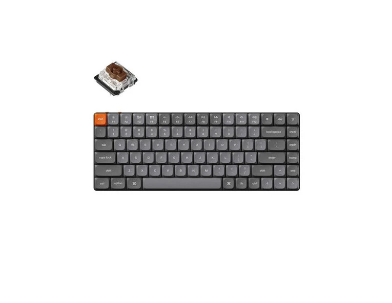 Keychron K3 Max Hot-Swappable RGB Backlit Keyboard (Gateron Brown Switches)