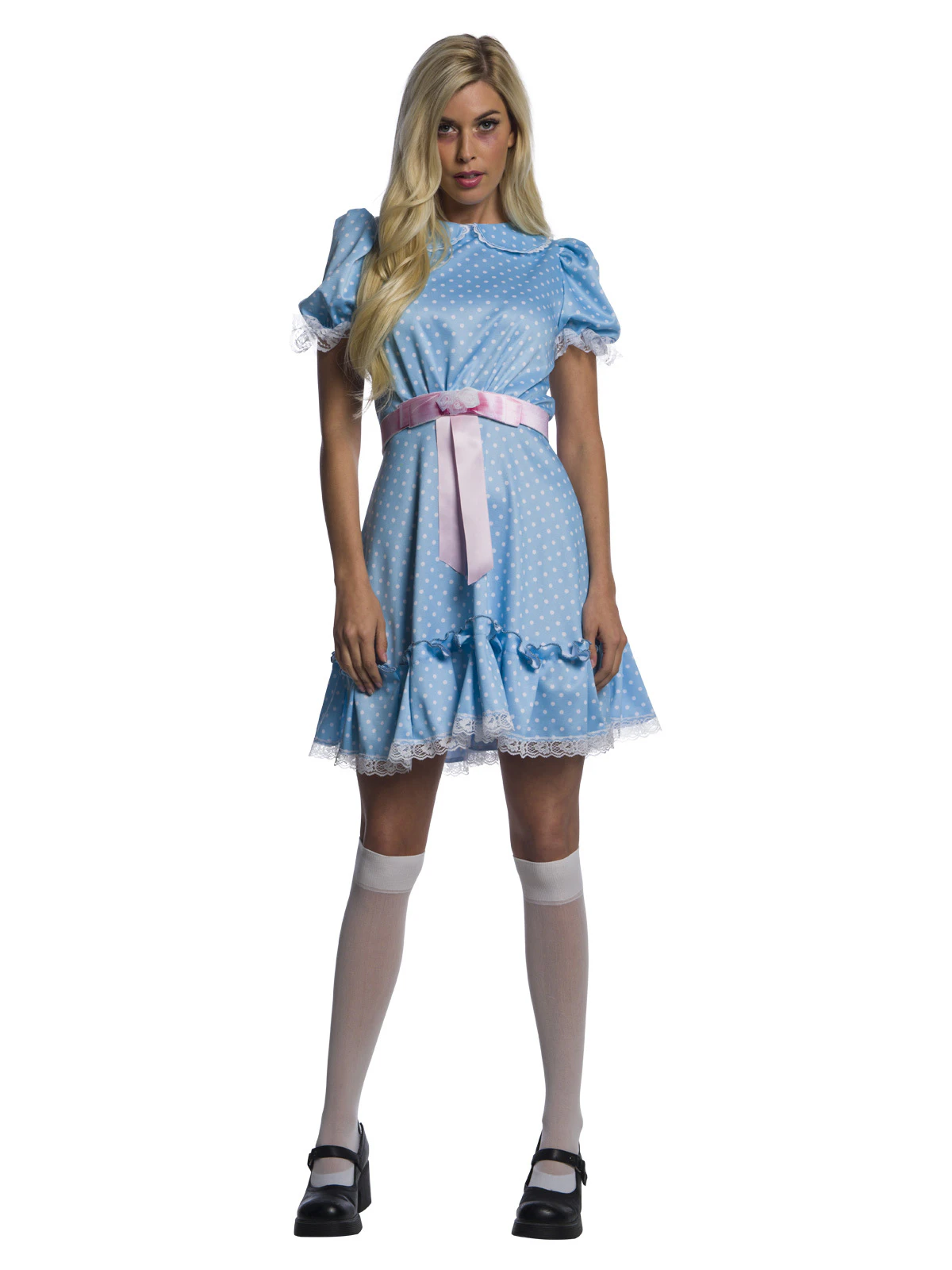 Rubies The Shining Twins Women's Horror Dress Up Halloween Party Costume - Blue