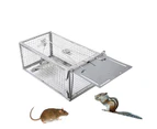 Humane Rat Trap Cage Live Animal Catch Pest Rodent Mice Mouse Bait Control Box