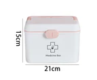 Portable First aid kit,Household Medicine Storage Box
