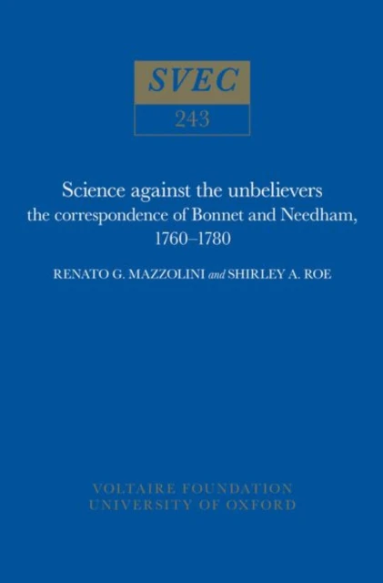 Science Against the Unbelievers by Shirley A. Roe