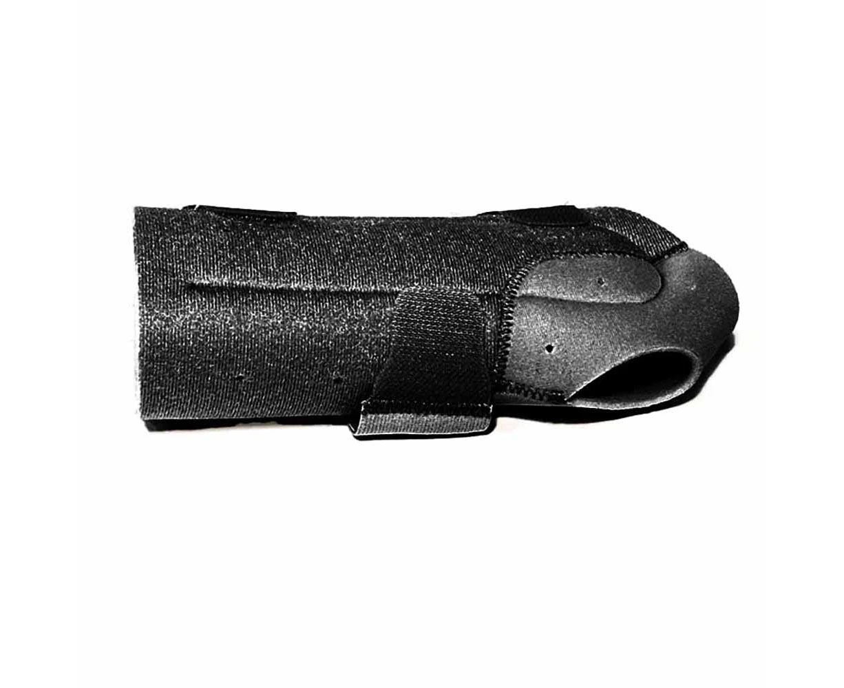 Wrist Brace Carpal Tunnel , Adjustable Night Sleep Support Brace with Splints Left Hand-Black