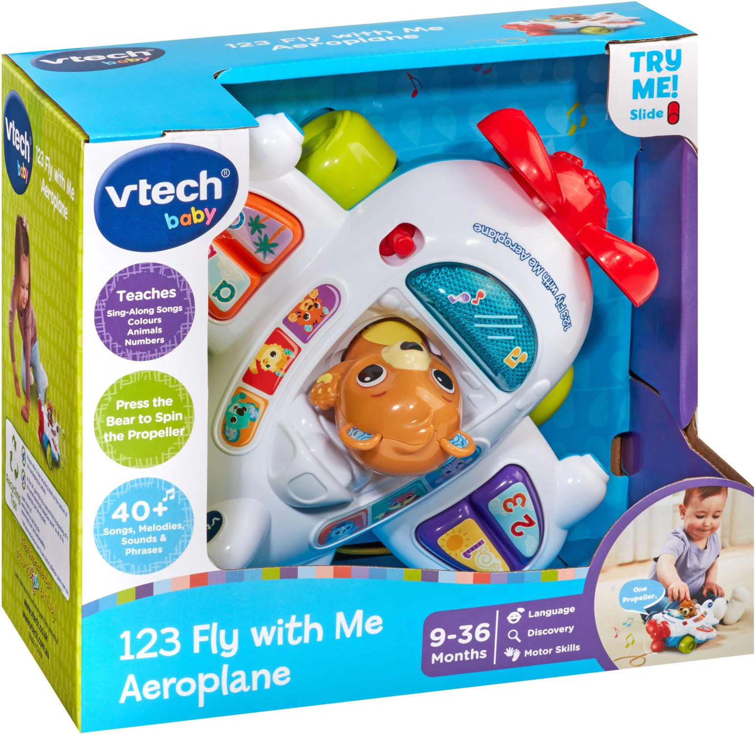 VTech 123 Fly With Me Aeroplane