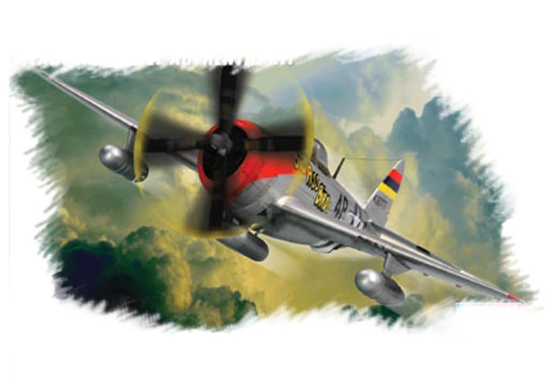 HobbyBoss 1/72 P-47D "Thunderbolt" Plastic Model Kit [80257]