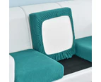 Anyhouz Sofa Cover Space Blue Polyester Thick Stretchable Cushion For Living Room 1Pc Enlarge Size 160-185cmx60-90cm