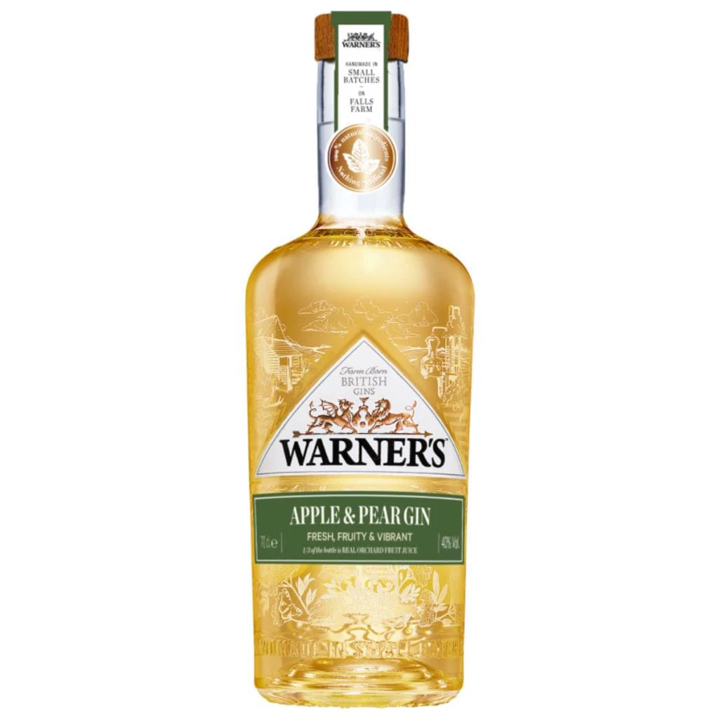 WARNERS WARNERS APPLE & PEAR GIN 40% 700ML