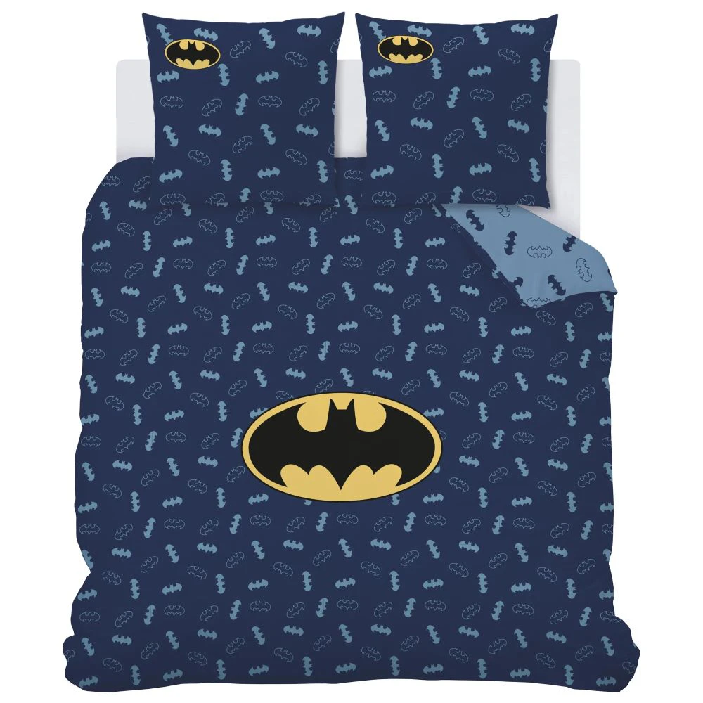 Batman Iconic Quilt Cover Set - 240 x 220 cm