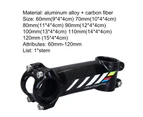 60-120mm Handlebar Stem High-strength Wear-resistant Stem Solid Lightweight Bike Stem for Bike-60mm