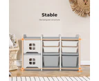 Bopeep Drawer Storage Cabinet Classified Toy Storage Rack Multi-layer 6 Cells
