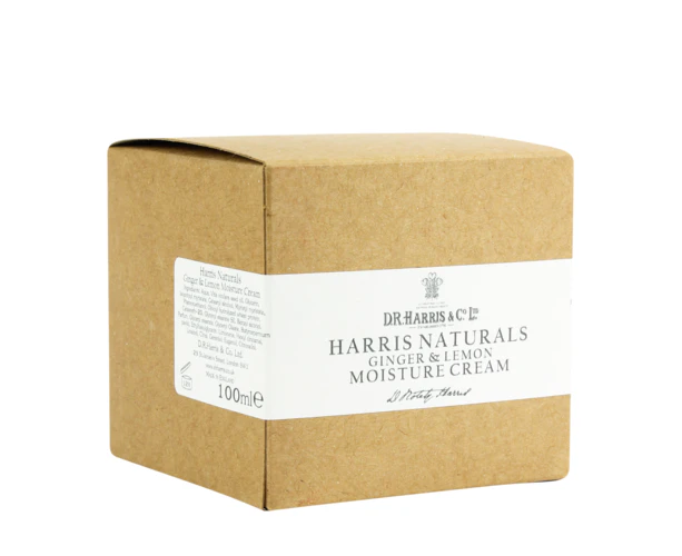 D R Harris Naturals Ginger & Lemon Moisture Cream 100ml