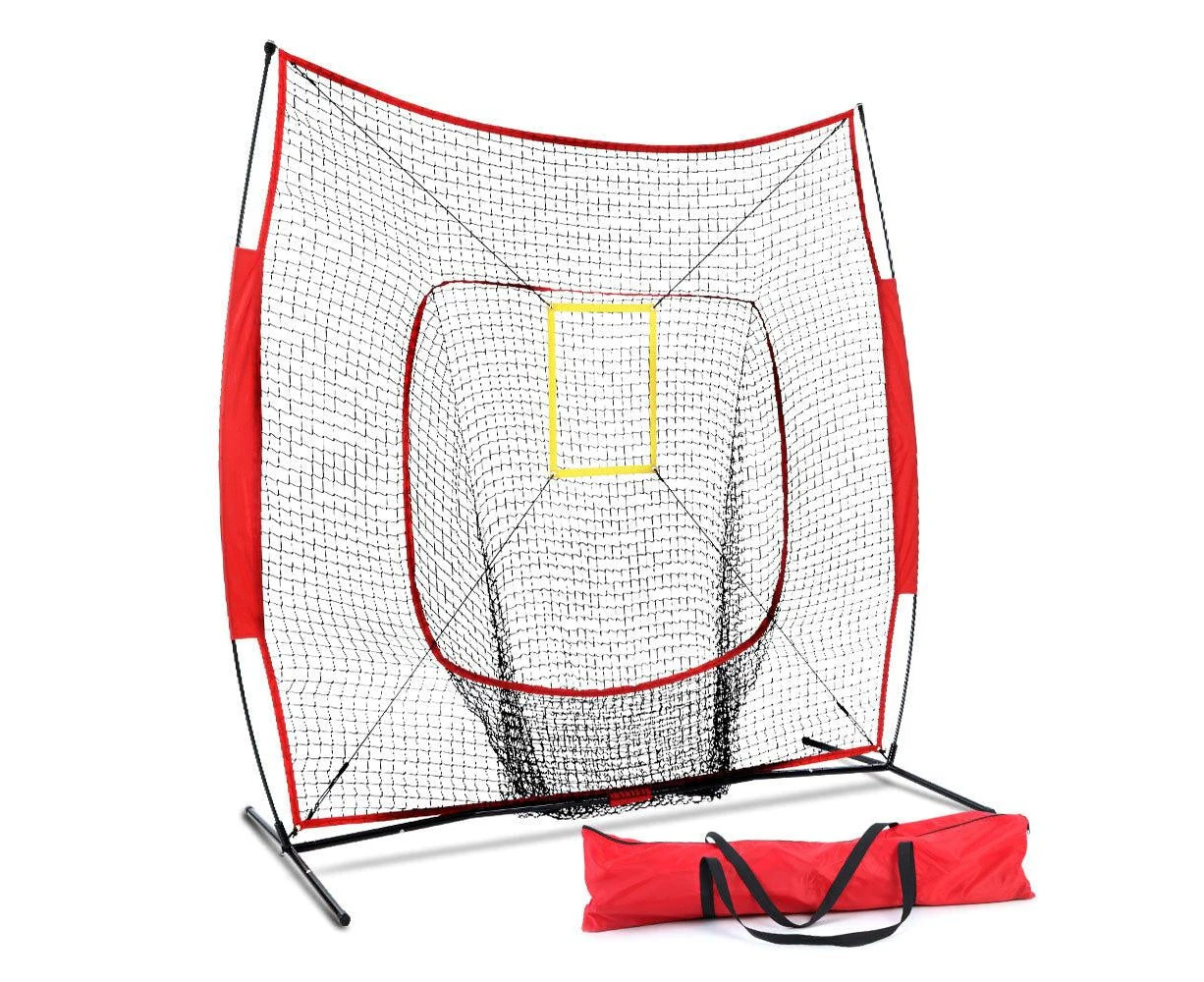 Everfit Portable Baseball Training Net Stand Softball Practice Sports Tennis