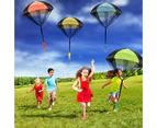 Parachute Toy, Tangle Free Throwing Toy Parachute, Outdoor Children's Flying Toys, No Battery Nor Assembly Required (4 Pieces Set)