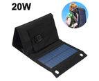 Solar Panels 20W Premium Monocrystalline Foldable Solar Charger