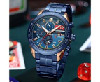 CURREN Chronograph Men Watches Sport Casual Stainless Steel Luminous Wristwatches for Male Fashion Creative Design Quartz Clock