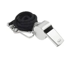 Premium whistle whistle stainless steel referee whistle for children, teachers and referees -including collar