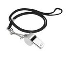 Premium whistle whistle stainless steel referee whistle for children, teachers and referees -including collar