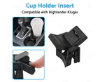 Armrest Center Console Cup Holder Insert Suitable For Toyota Highlander Kluger