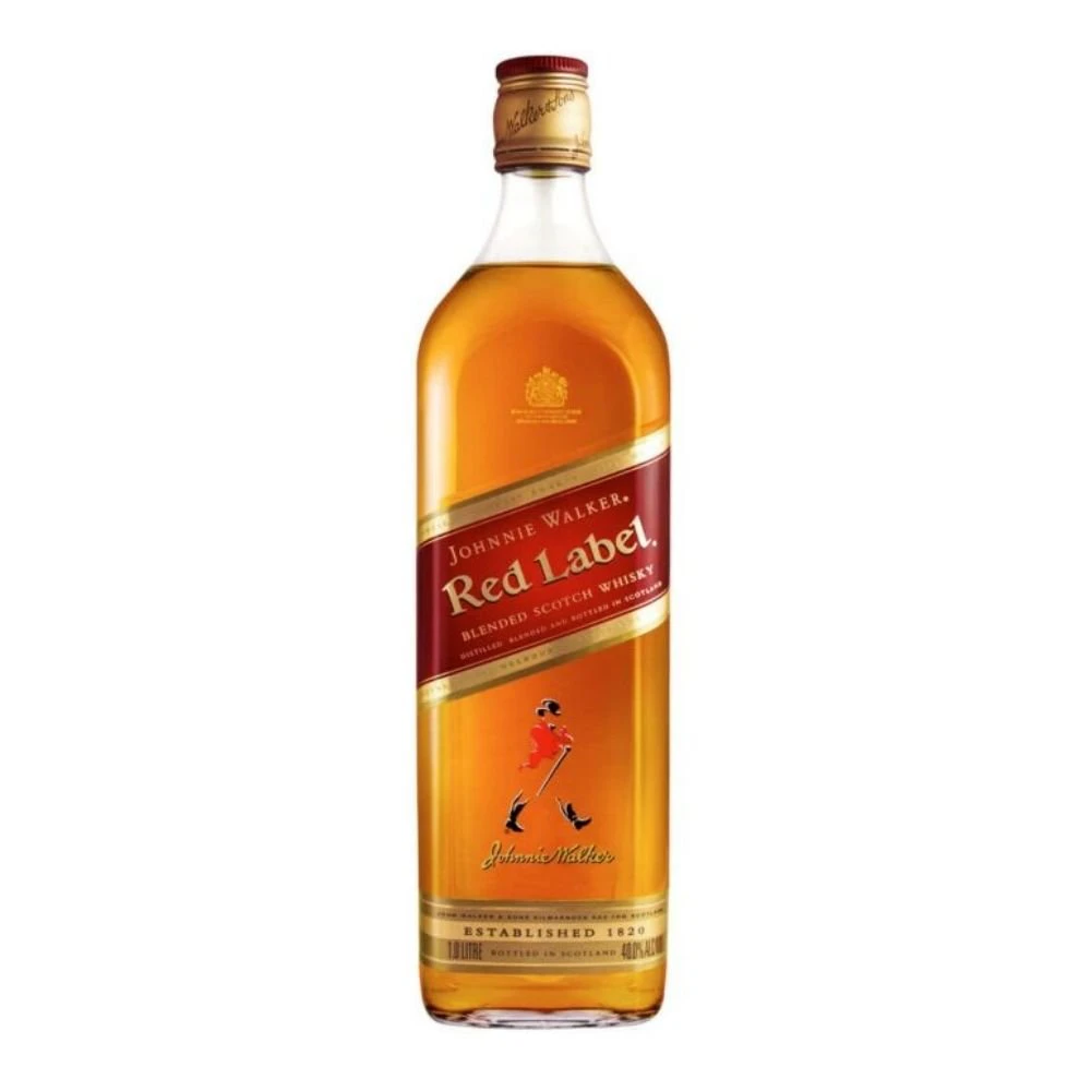 Johnnie Walker Red Label Blended Scotch Whisky 1L