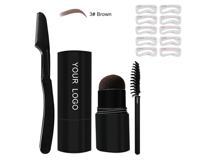 Eyebrow Stamp Stencil Kit Eyebrow Stamp And Shaping Kit Waterproof