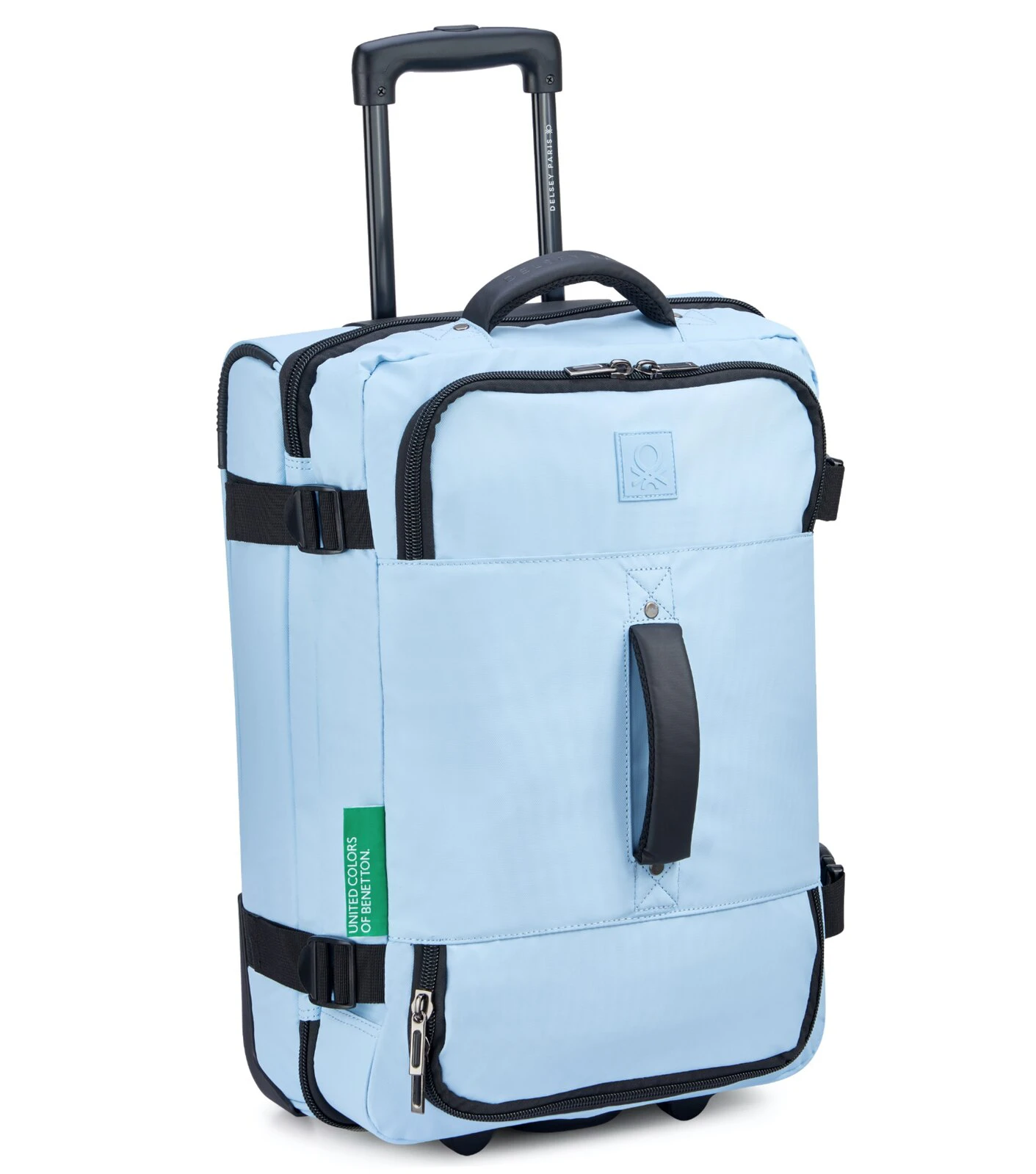 Delsey Benetton Now! 53 cm Wheeled Duffle Bag - Light Blue