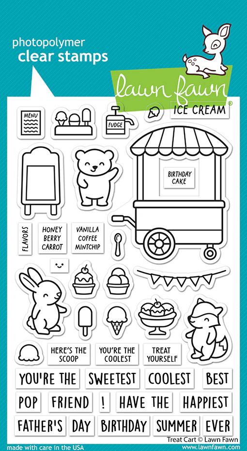 Lawn Fawn Treat Cart Stamp