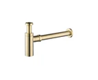 FONTAINE Rosa Bottle Trap Waste Pipe - 40mm  - Brushed Gold