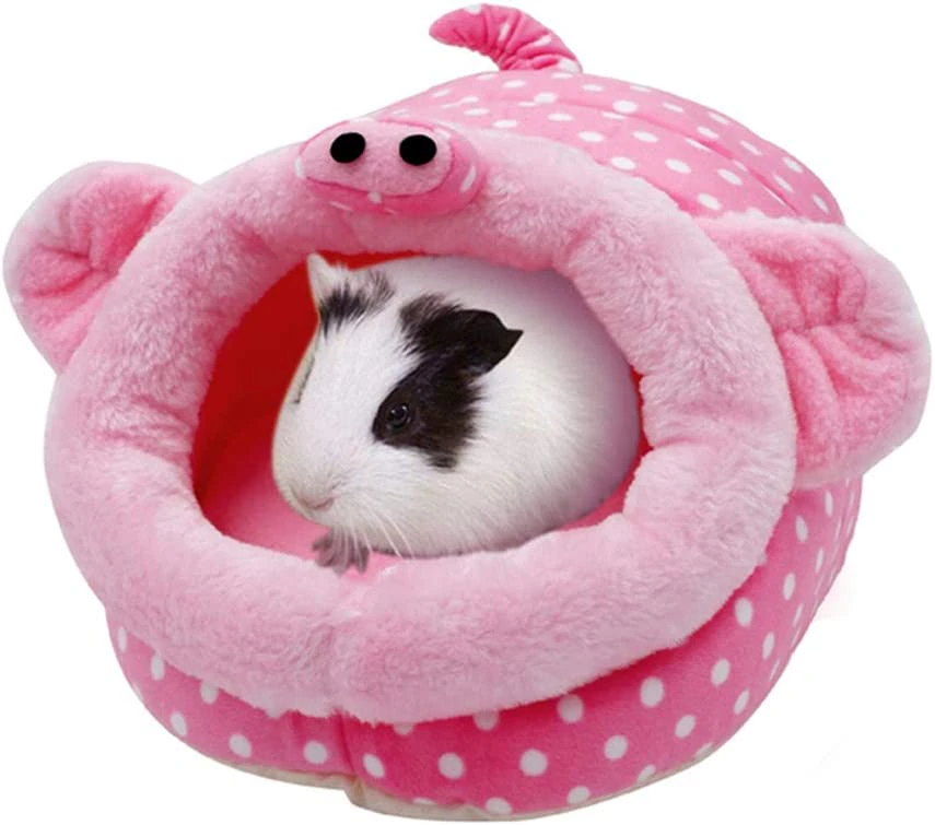 Chinchilla Hedgehog Guinea Pig Bed Accessories Cage Toys Bearded Dragon House